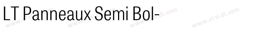 LT Panneaux Semi Bol字体转换